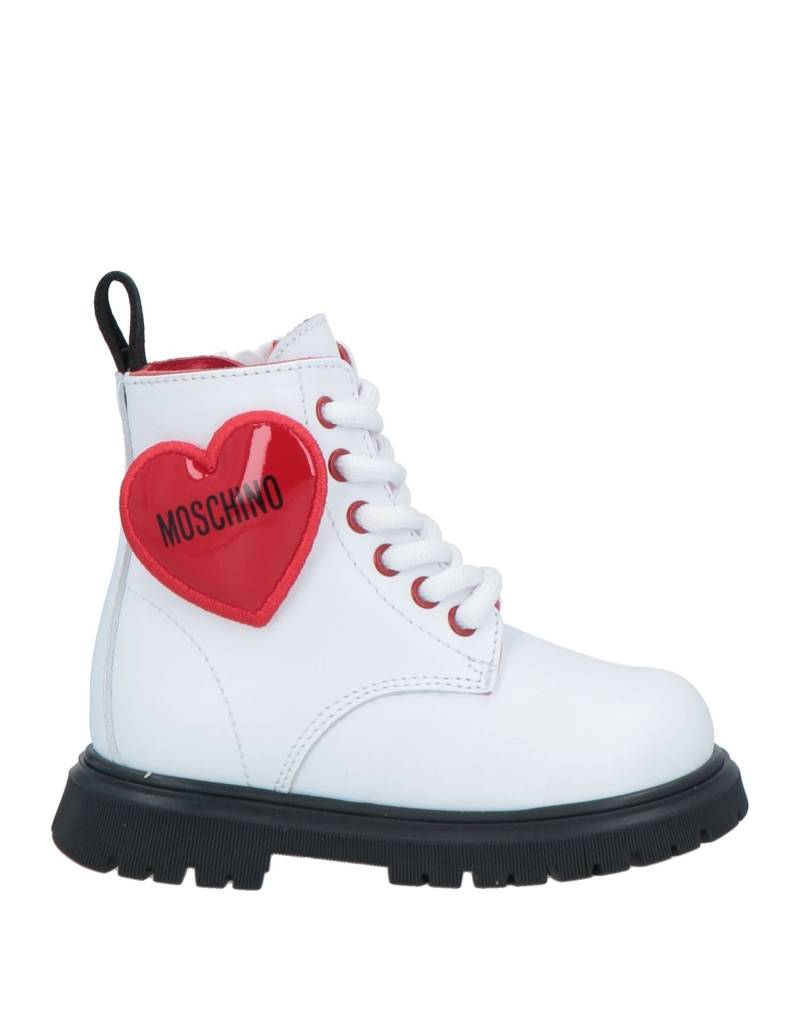 MOSCHINO BABY Stiefelette Kinder Weiß von MOSCHINO BABY