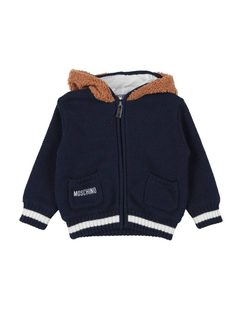 MOSCHINO BABY Strickjacke Kinder Marineblau von MOSCHINO BABY