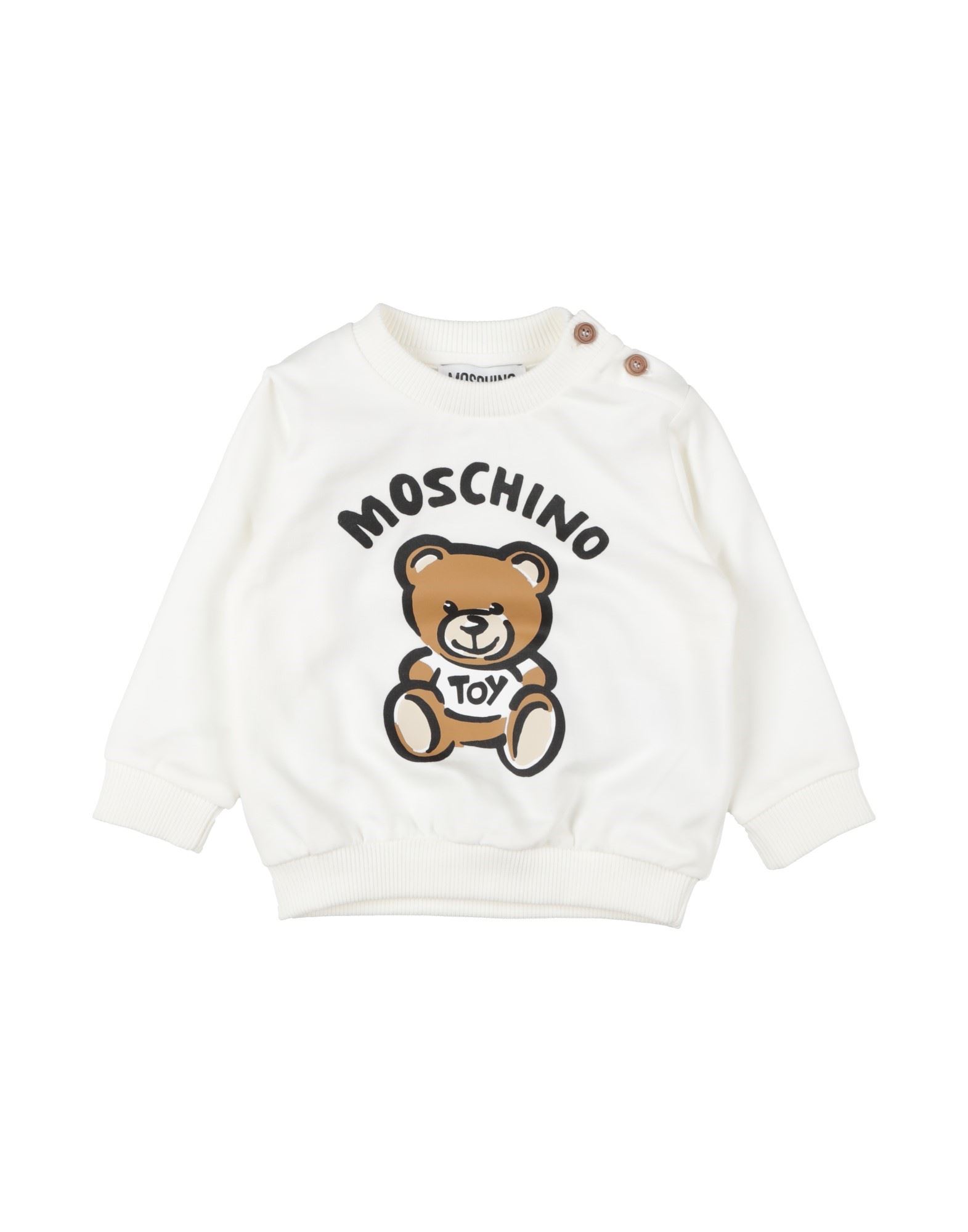 MOSCHINO BABY Sweatshirt Kinder Cremeweiß von MOSCHINO BABY