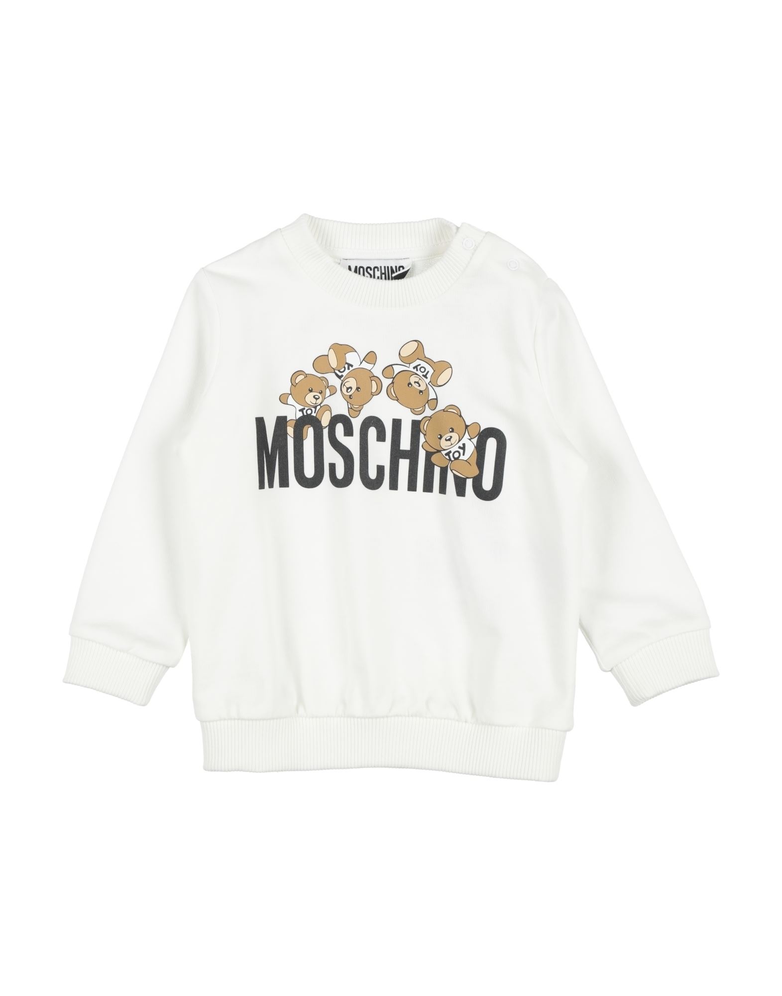 MOSCHINO BABY Sweatshirt Kinder Off white von MOSCHINO BABY