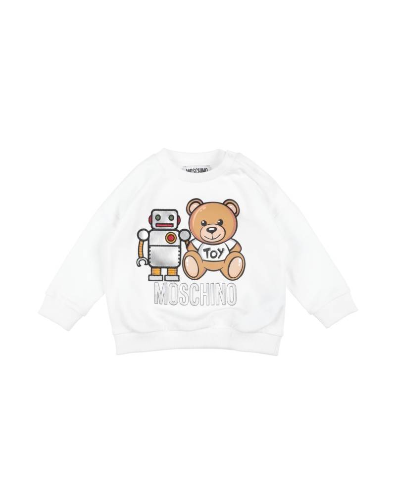 MOSCHINO BABY Sweatshirt Kinder Weiß von MOSCHINO BABY