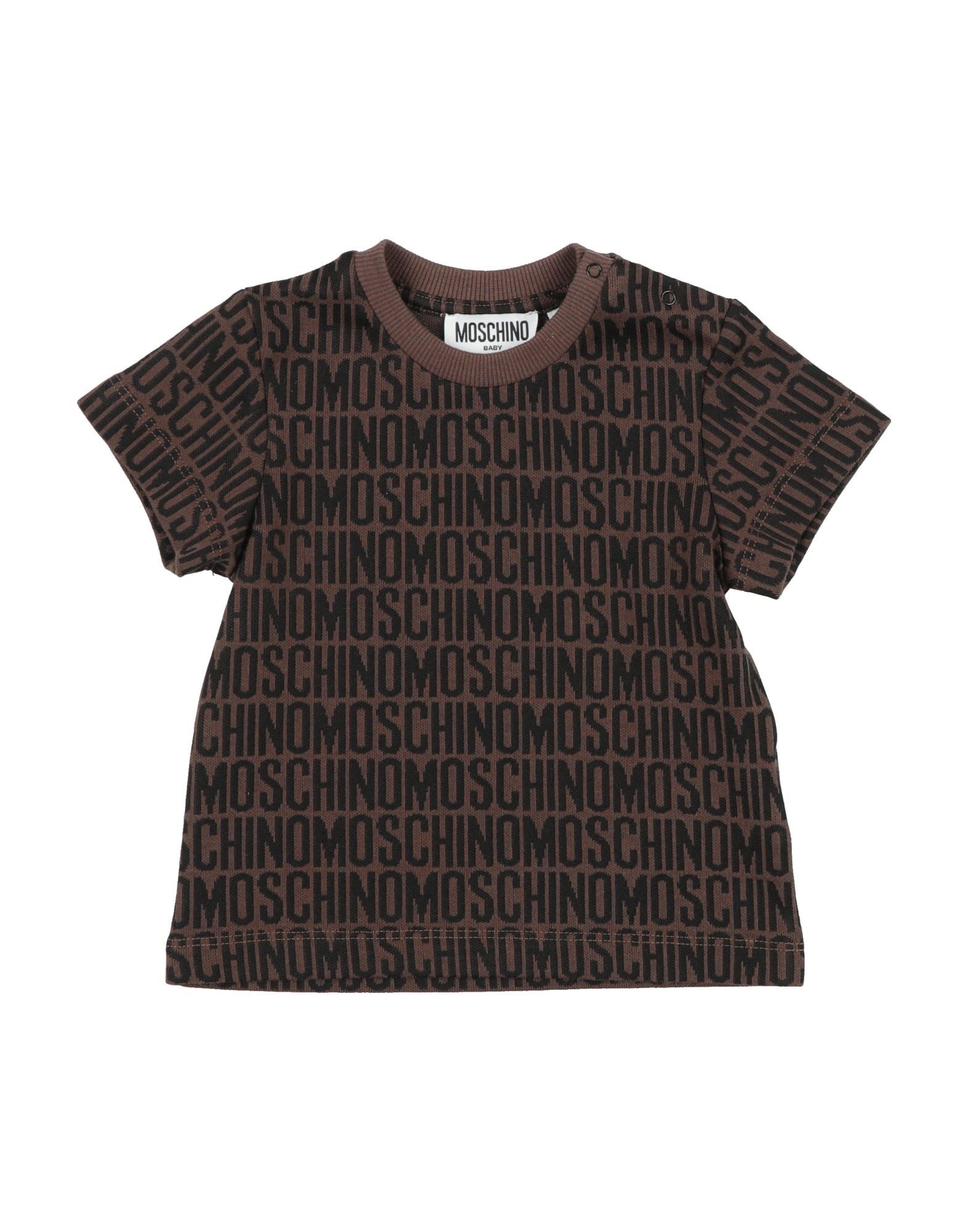 MOSCHINO BABY T-shirts Kinder Dunkelbraun von MOSCHINO BABY