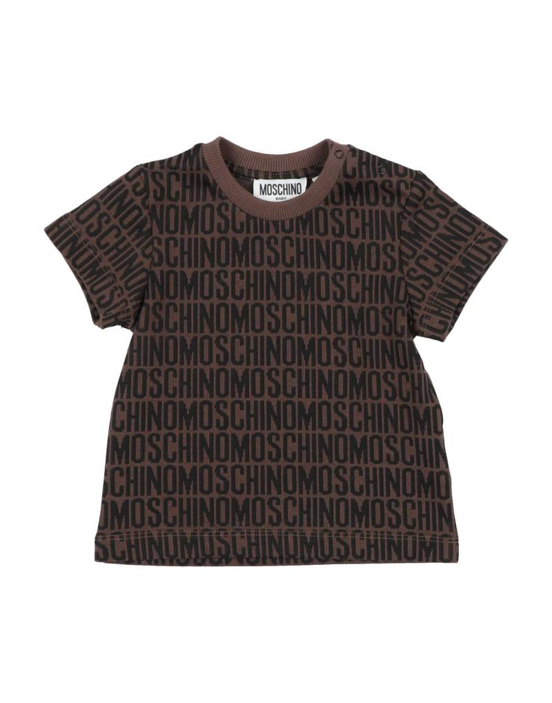 MOSCHINO BABY T-shirts Kinder Dunkelbraun von MOSCHINO BABY