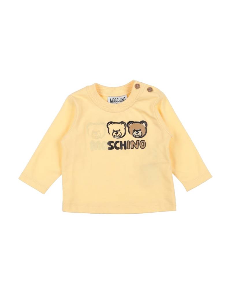 MOSCHINO BABY T-shirts Kinder Pastellgelb von MOSCHINO BABY