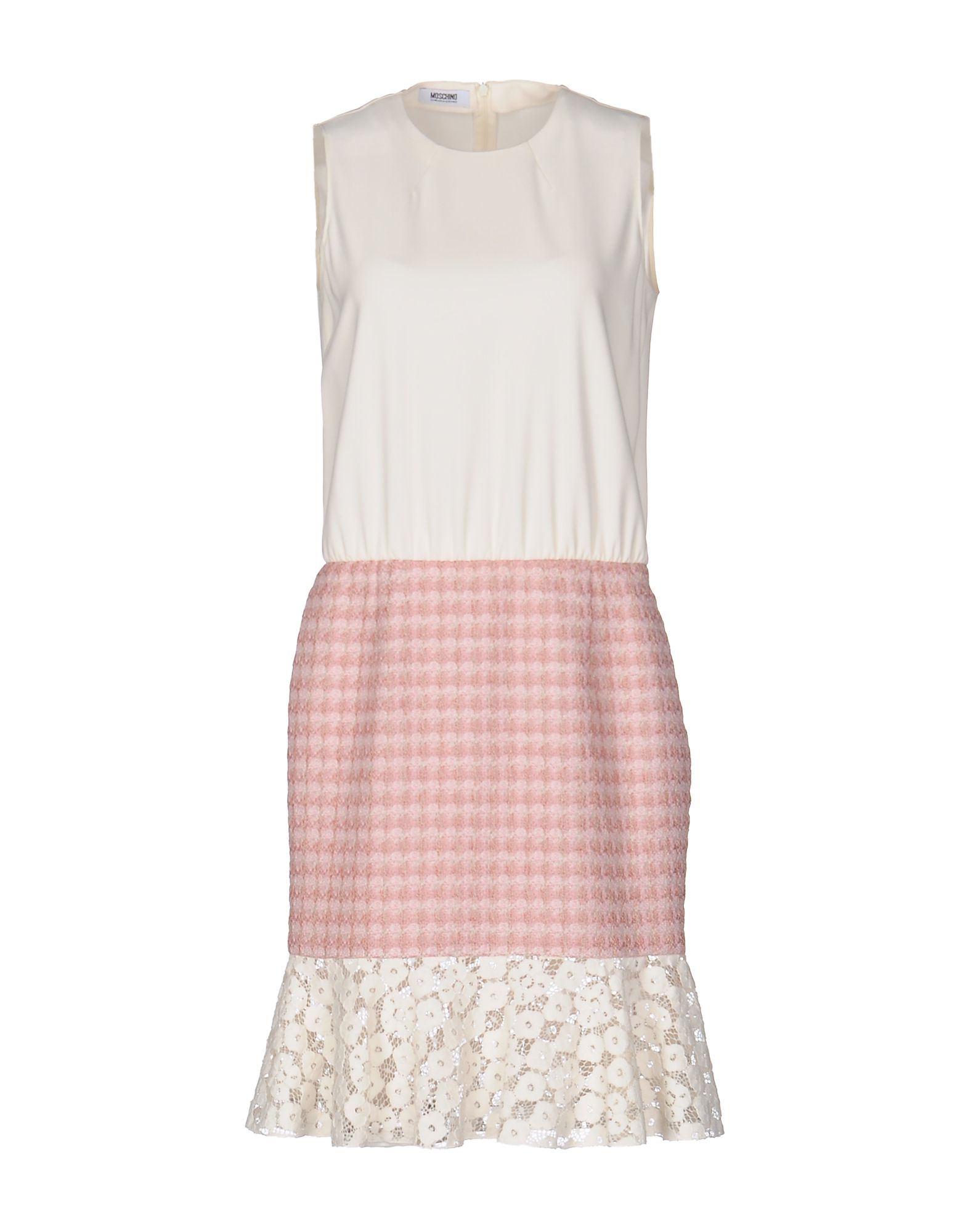 MOSCHINO CHEAP AND CHIC Midi-kleid Damen Elfenbein MOSCHINO CHEAP AND CHIC Midi-kleid Damen Elfenbein von MOSCHINO CHEAP AND CHIC