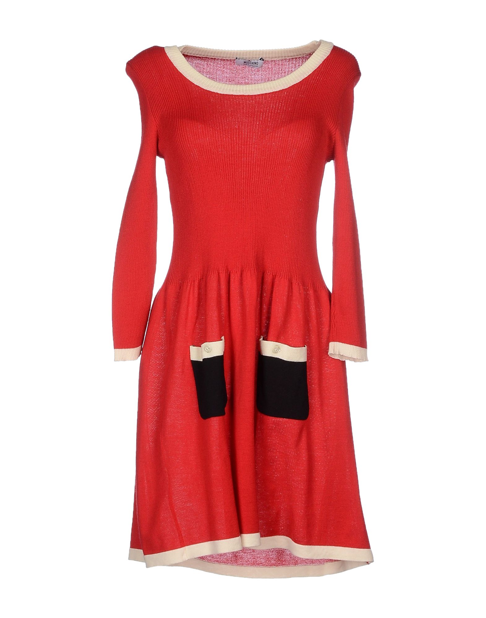 MOSCHINO CHEAP AND CHIC Mini-kleid Damen Rot MOSCHINO CHEAP AND CHIC Mini-kleid Damen Rot von MOSCHINO CHEAP AND CHIC