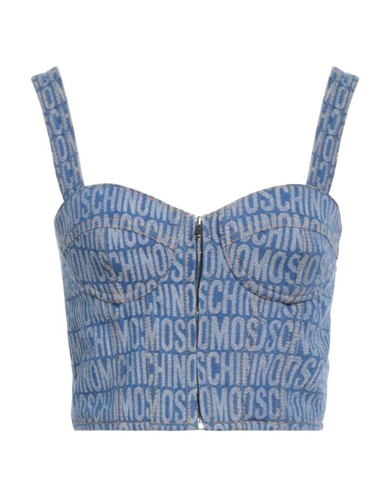 MOSCHINO CHEAP AND CHIC Top Damen Blau von MOSCHINO CHEAP AND CHIC