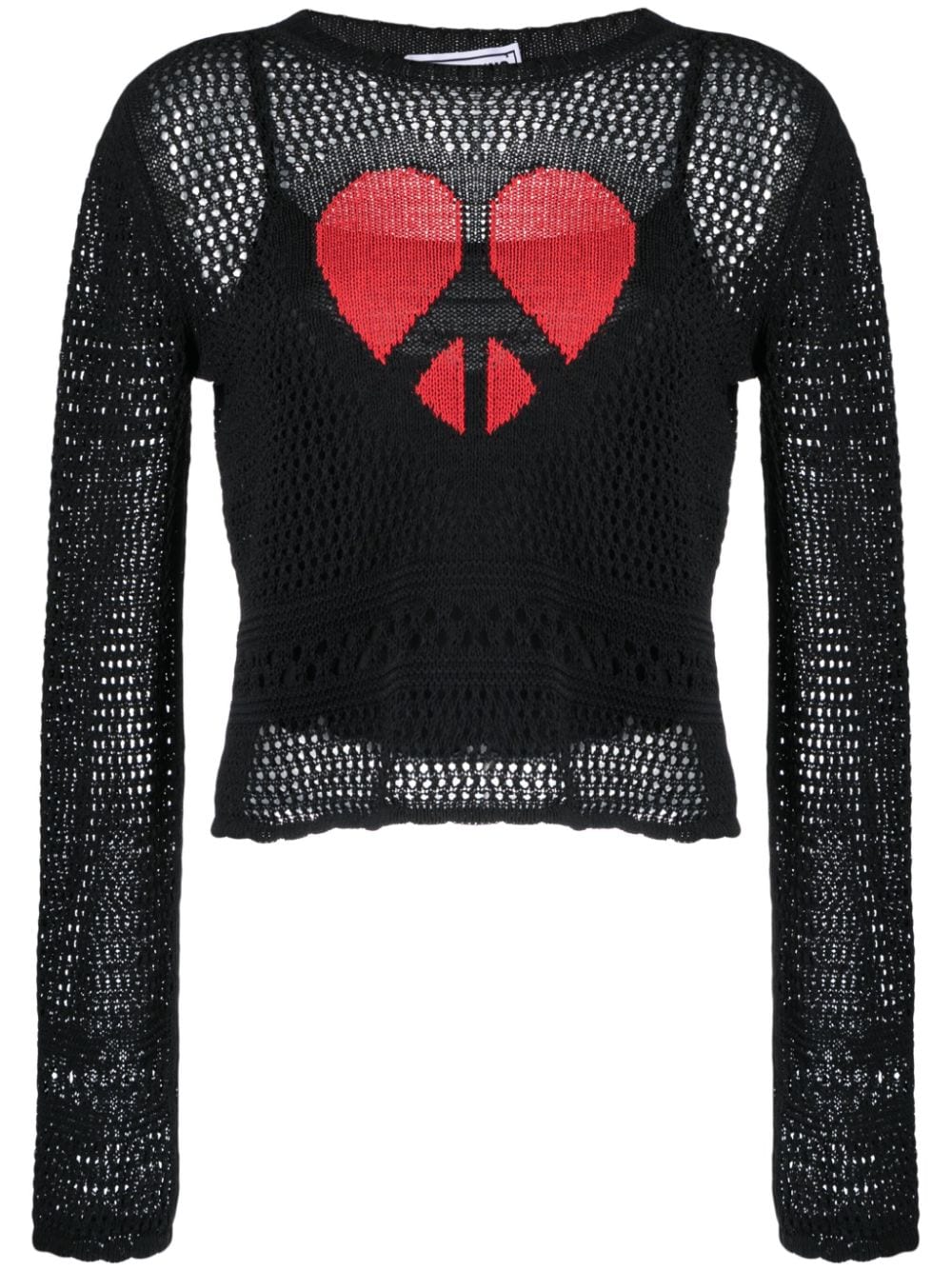 MOSCHINO JEANS Gestrickter Pullover - Schwarz von MOSCHINO JEANS