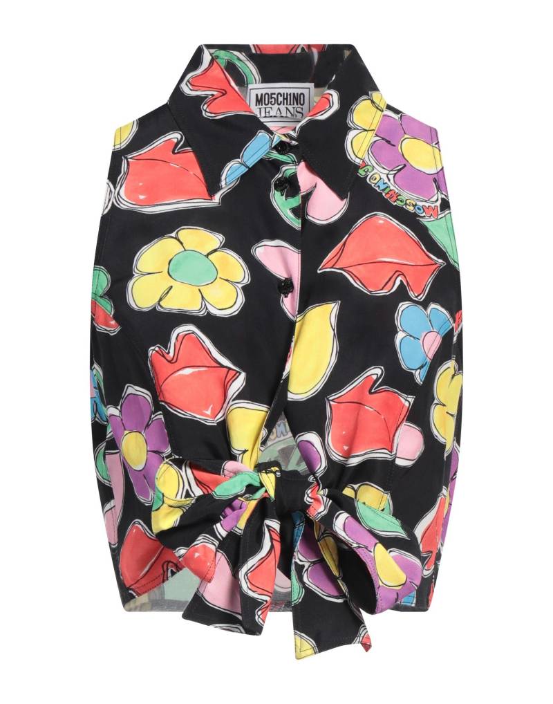 MOSCHINO JEANS Hemd Damen Schwarz von MOSCHINO JEANS