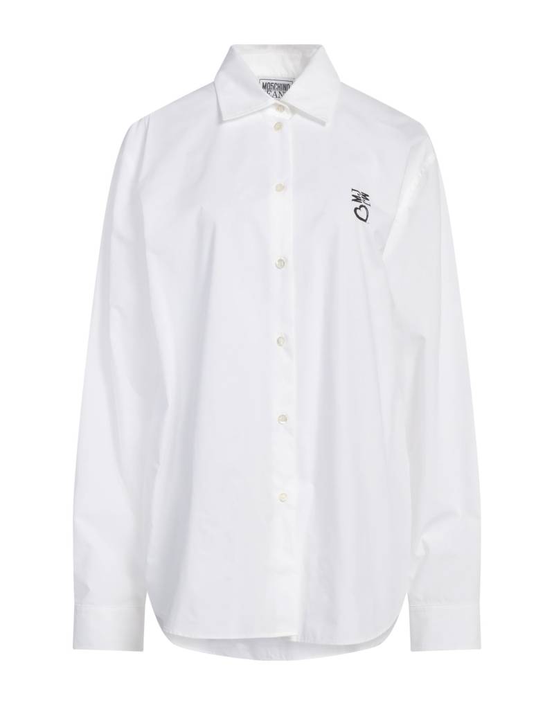 MOSCHINO JEANS Hemd Damen Weiß von MOSCHINO JEANS