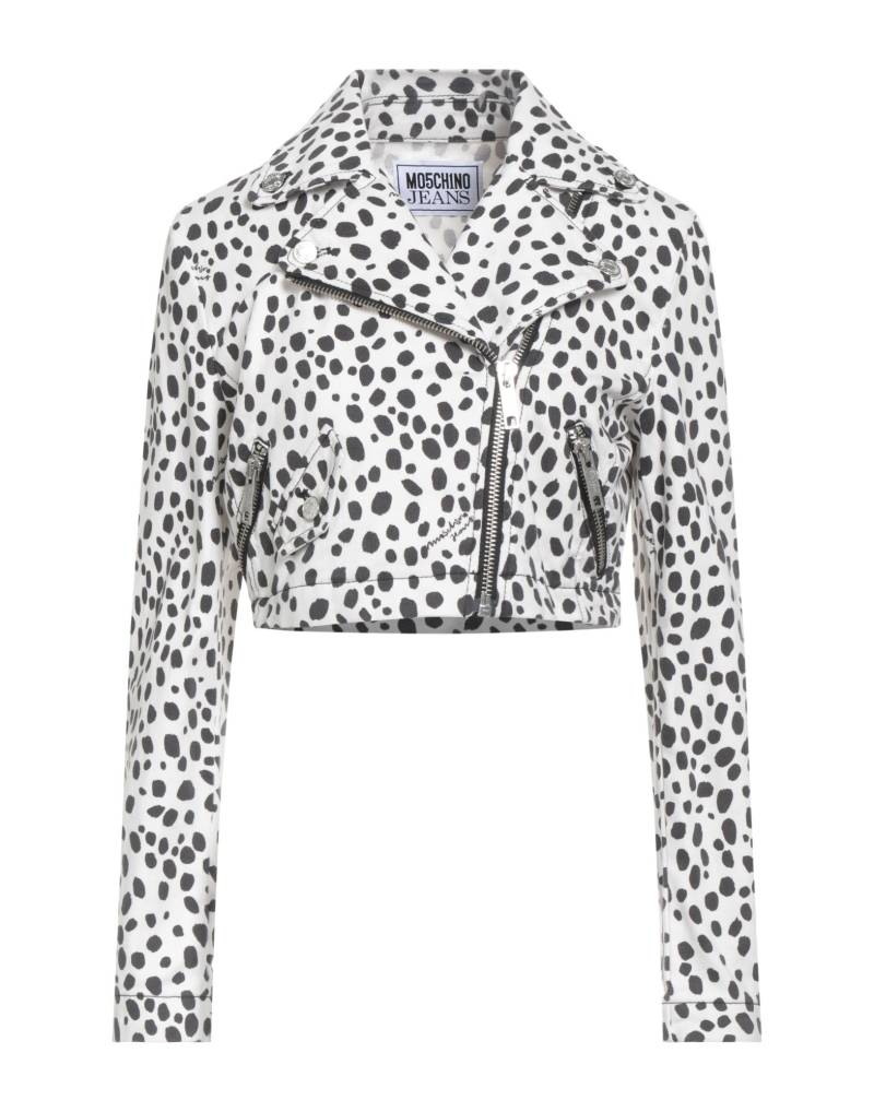 MOSCHINO JEANS Jacke & Anorak Damen Weiß von MOSCHINO JEANS