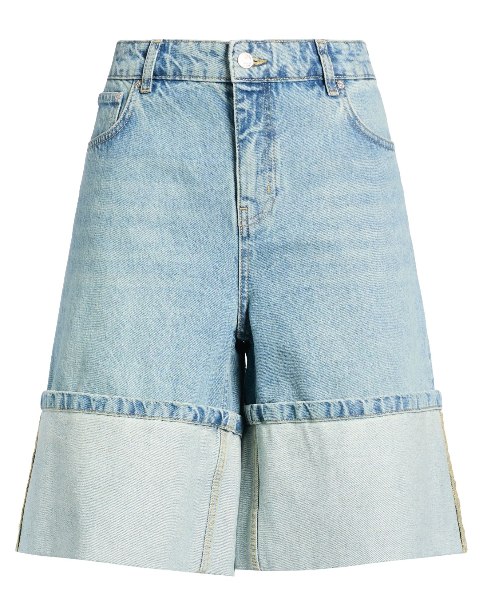 MOSCHINO JEANS Jeansshorts Damen Blau von MOSCHINO JEANS