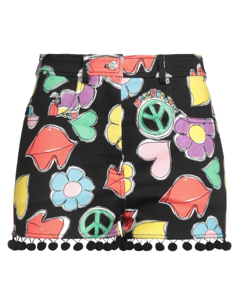 MOSCHINO JEANS Jeansshorts Damen Schwarz von MOSCHINO JEANS