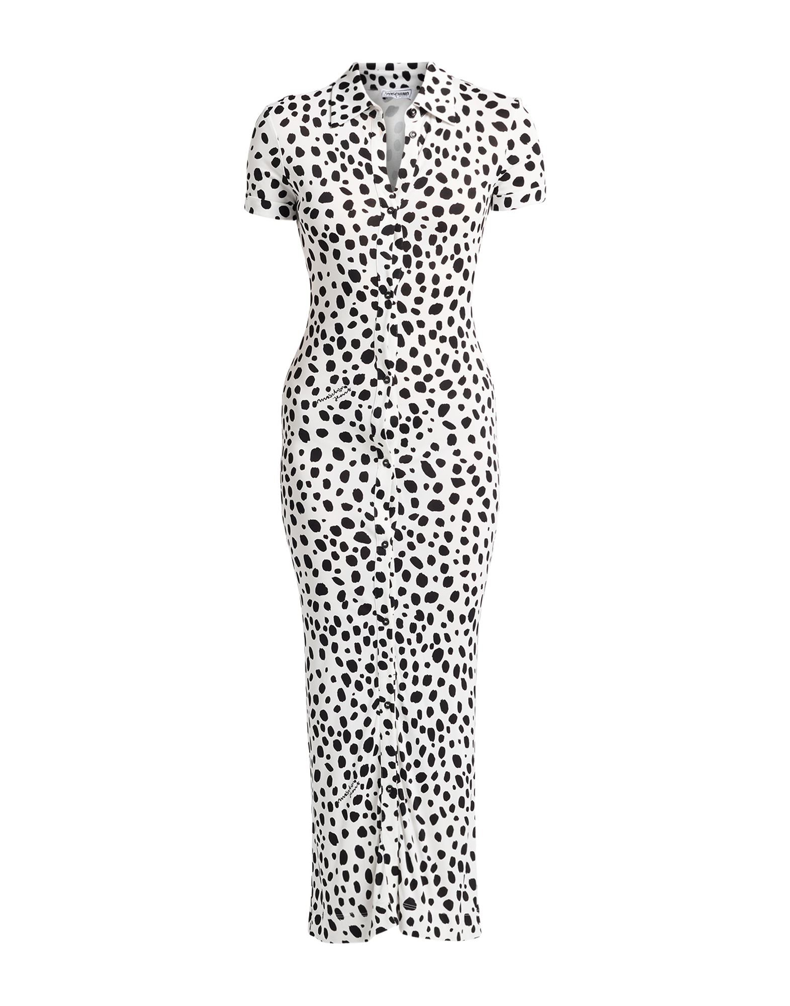 MOSCHINO JEANS Maxi-kleid Damen Weiß MOSCHINO JEANS Maxi-kleid Damen Weiß von MOSCHINO JEANS