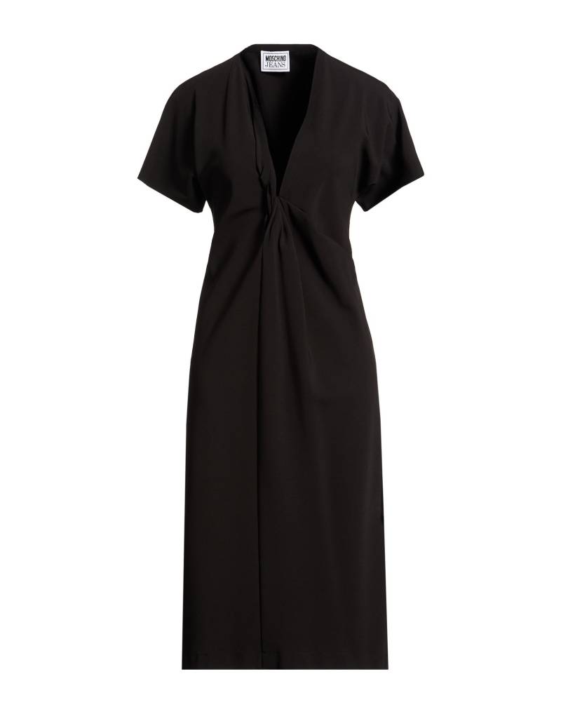 MOSCHINO JEANS Midi-kleid Damen Schwarz von MOSCHINO JEANS