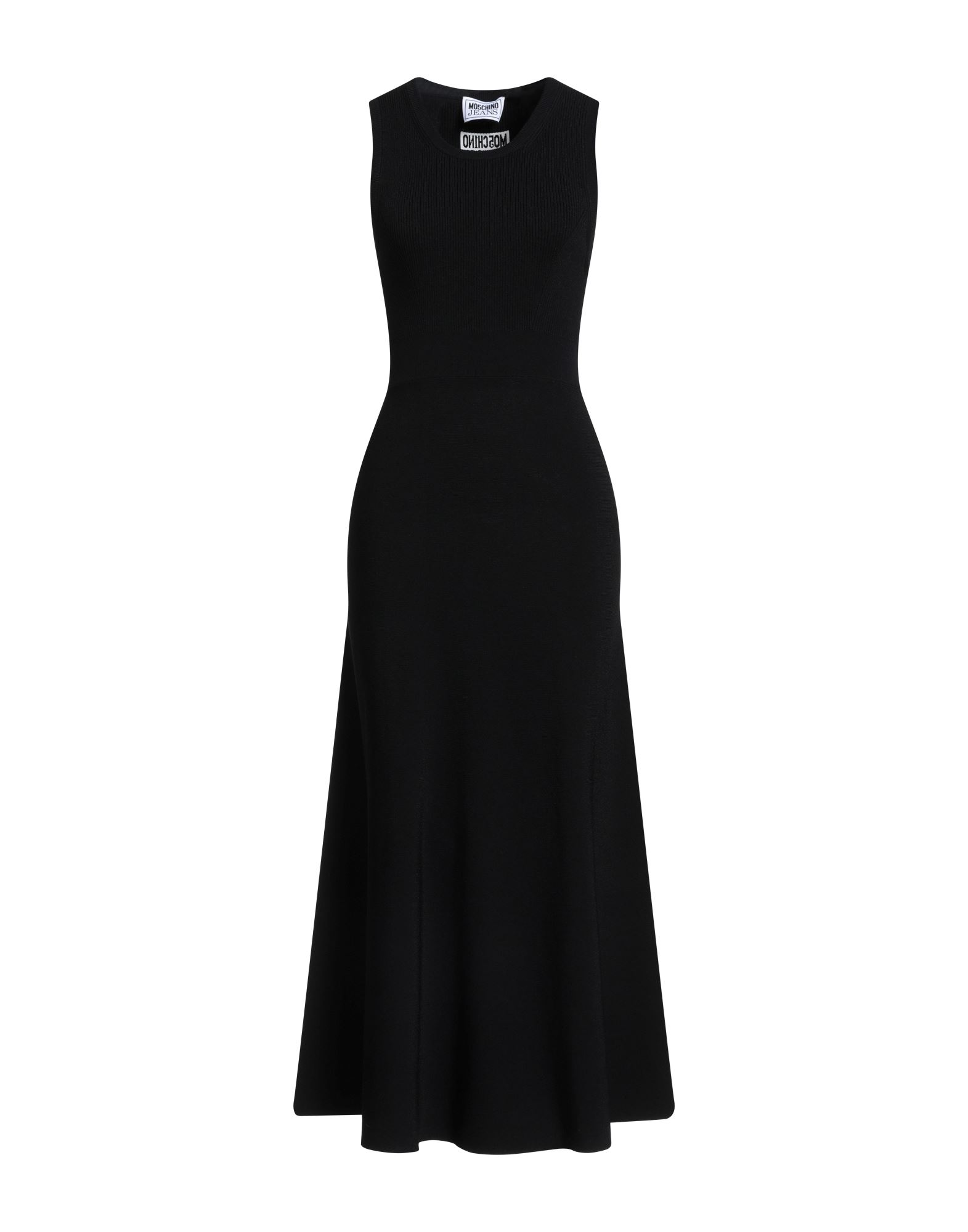 MOSCHINO JEANS Midi-kleid Damen Schwarz MOSCHINO JEANS Midi-kleid Damen Schwarz von MOSCHINO JEANS