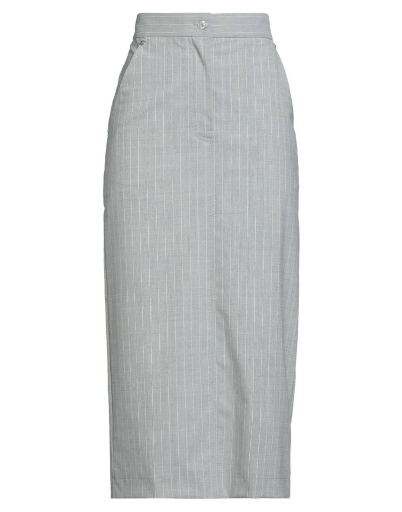 MOSCHINO JEANS Midi-rock Damen Hellgrau MOSCHINO JEANS Midi-rock Damen Hellgrau von MOSCHINO JEANS