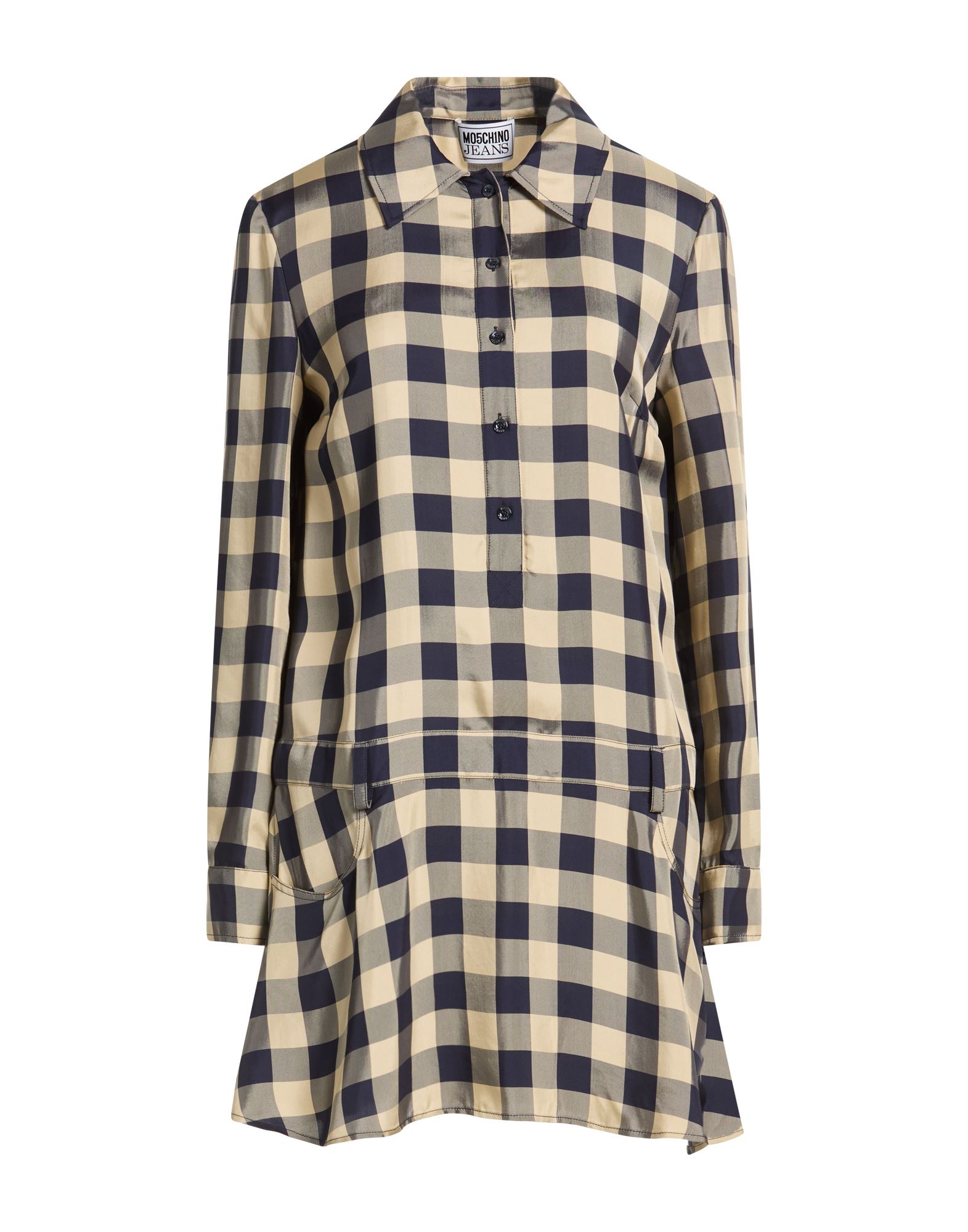 MOSCHINO JEANS Mini-kleid Damen Beige von MOSCHINO JEANS