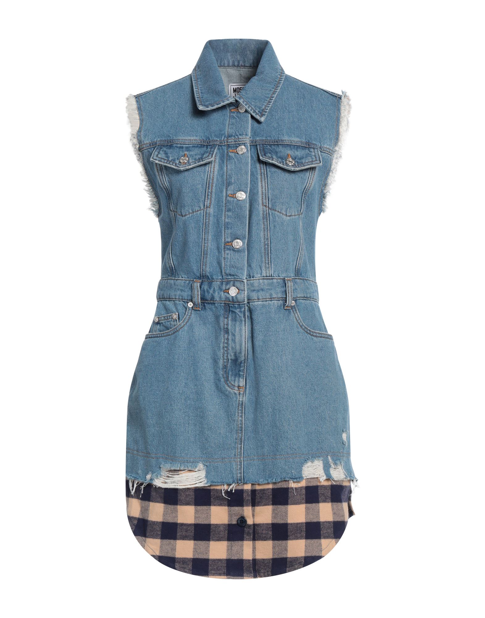 MOSCHINO JEANS Mini-kleid Damen Blau von MOSCHINO JEANS