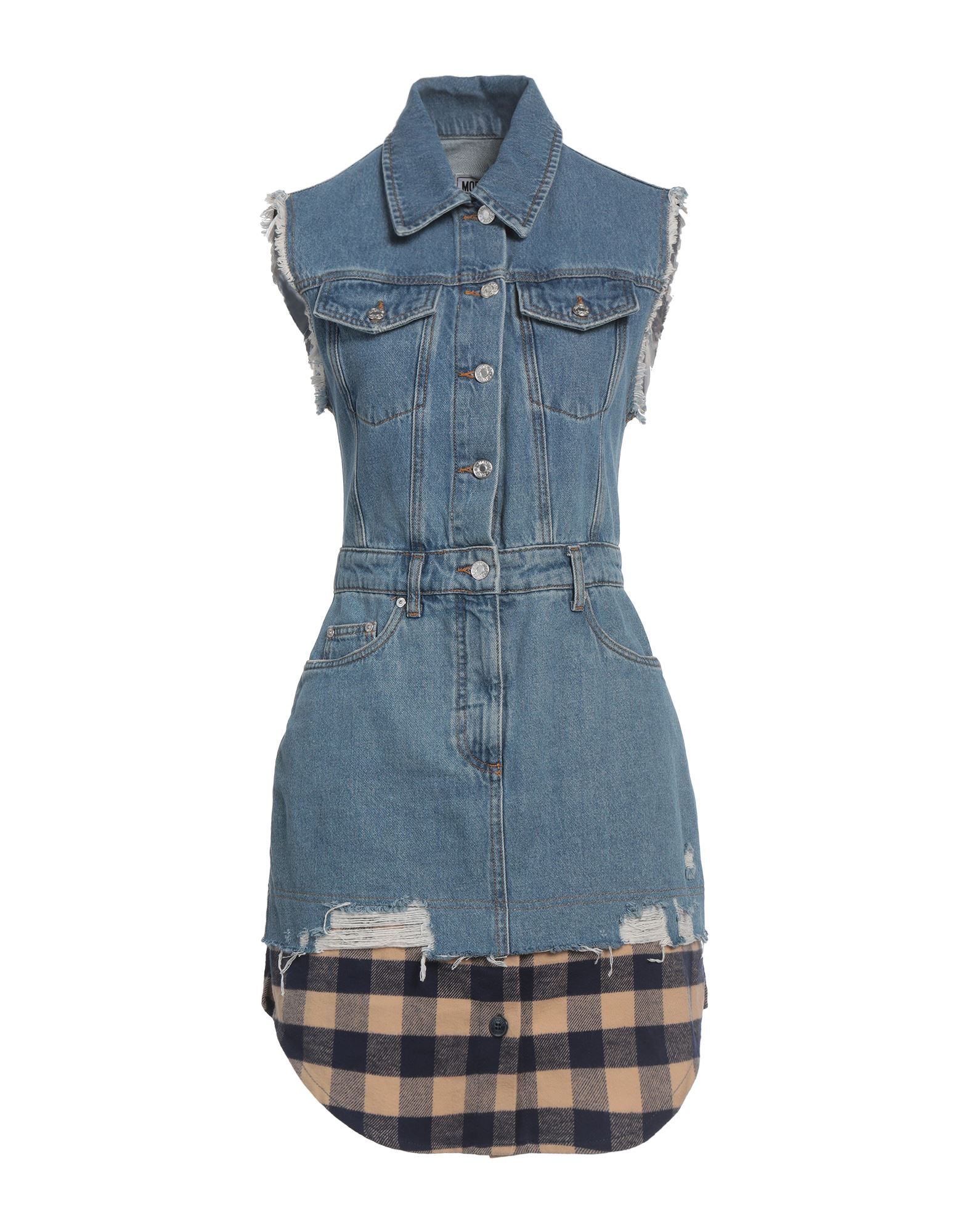 MOSCHINO JEANS Mini-kleid Damen Blau von MOSCHINO JEANS