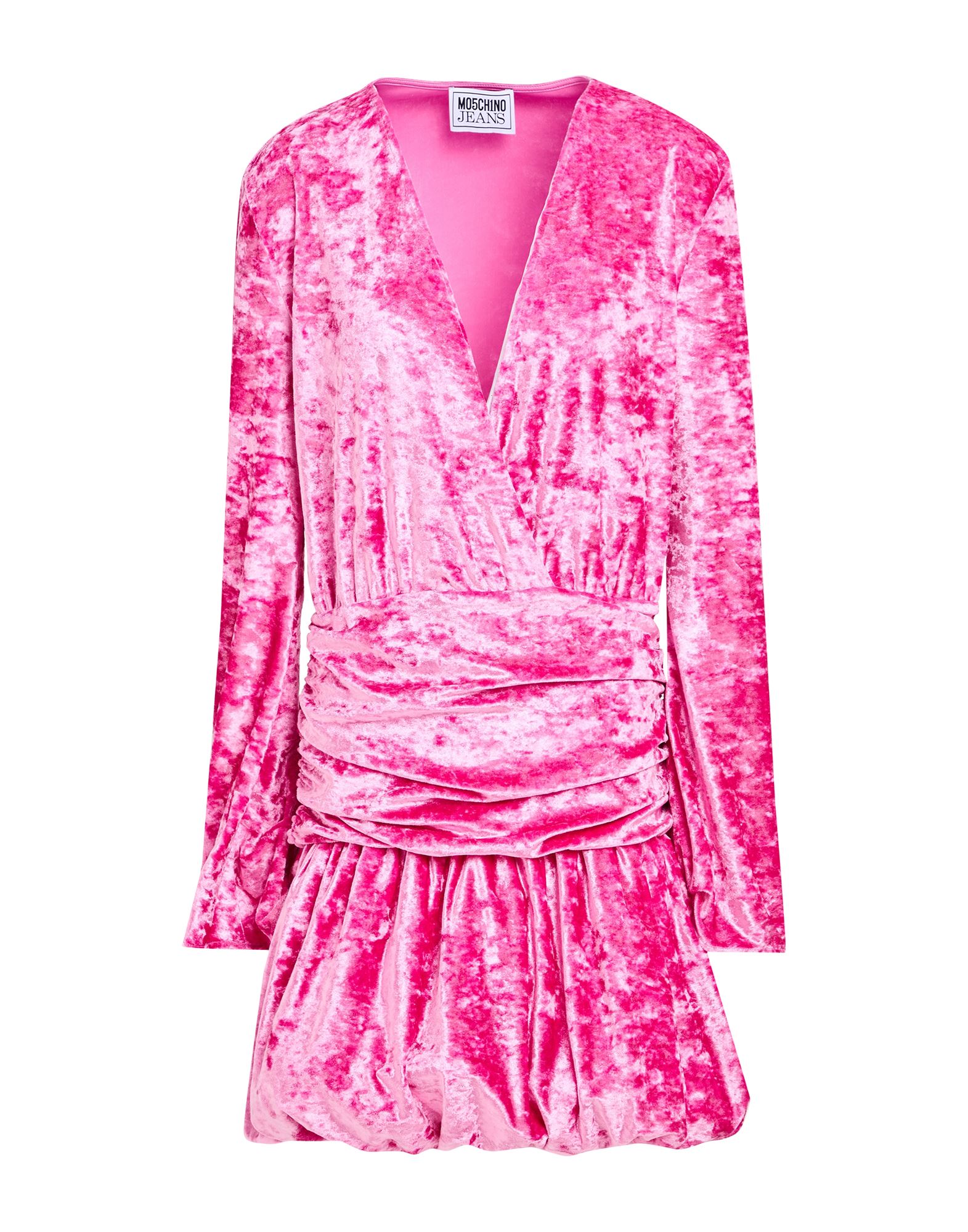 MOSCHINO JEANS Mini-kleid Damen Fuchsia MOSCHINO JEANS Mini-kleid Damen Fuchsia von MOSCHINO JEANS
