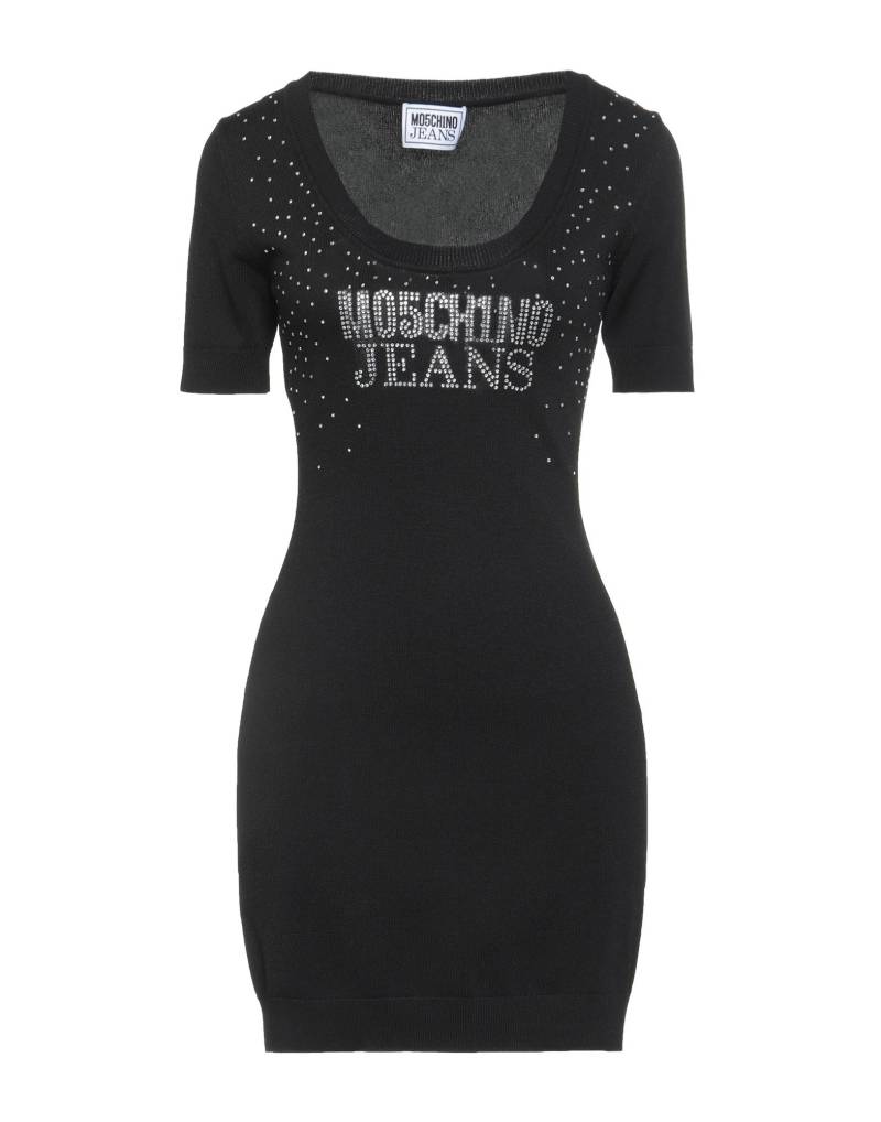 MOSCHINO JEANS Mini-kleid Damen Schwarz von MOSCHINO JEANS