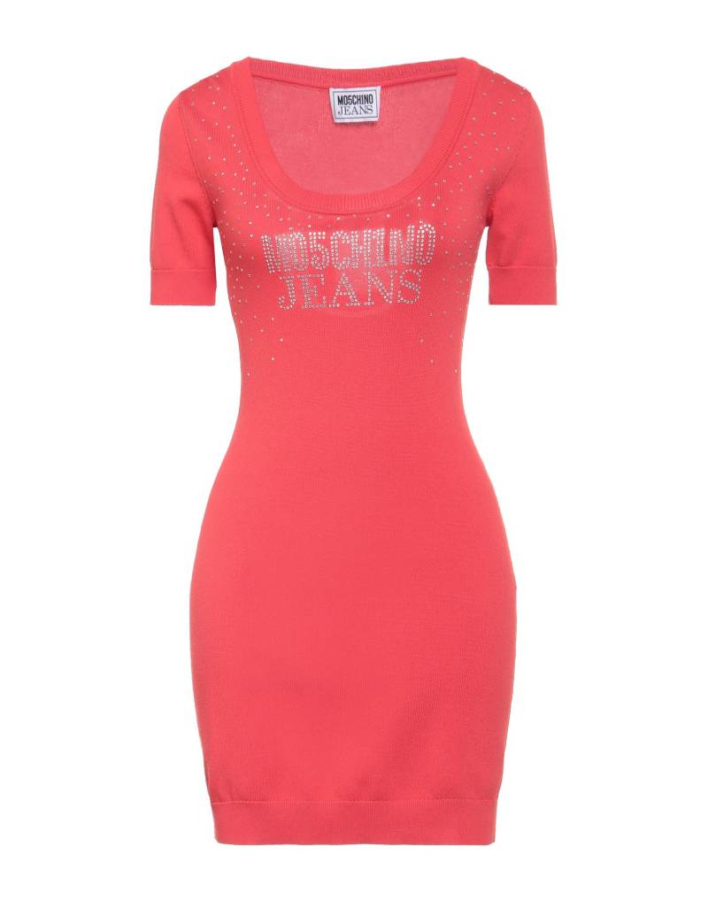 MOSCHINO JEANS Mini-kleid Damen Tomatenrot von MOSCHINO JEANS