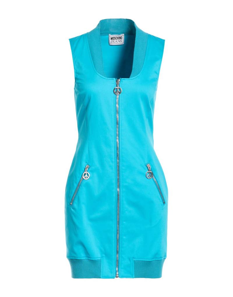 MOSCHINO JEANS Mini-kleid Damen Tūrkis von MOSCHINO JEANS