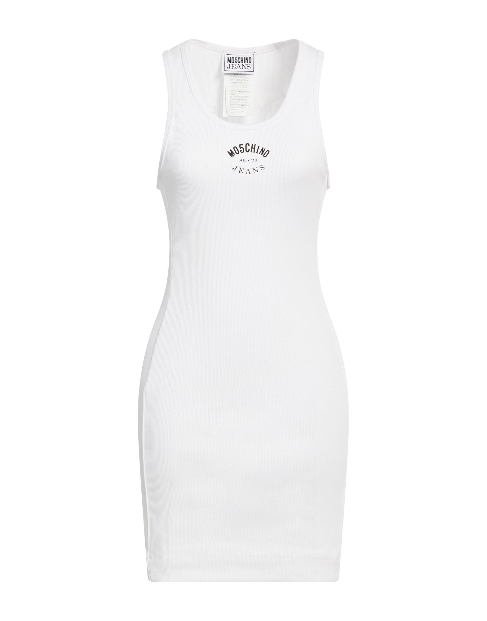 MOSCHINO JEANS Mini-kleid Damen Weiß von MOSCHINO JEANS