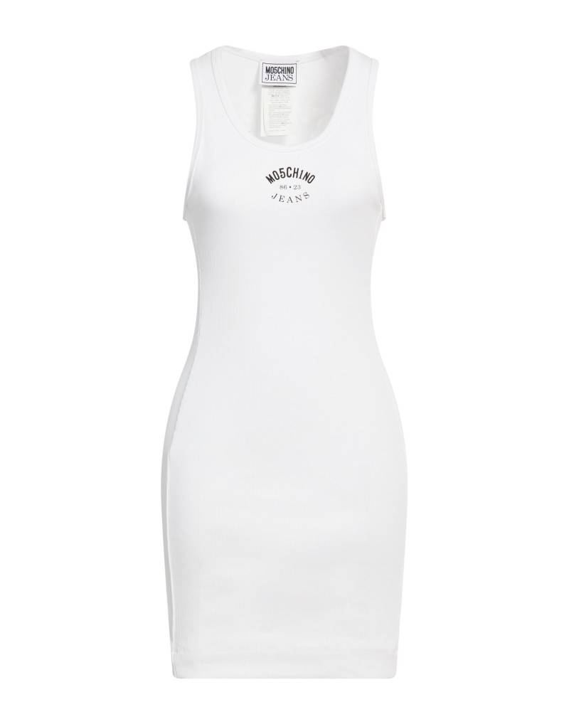 MOSCHINO JEANS Mini-kleid Damen Weiß von MOSCHINO JEANS