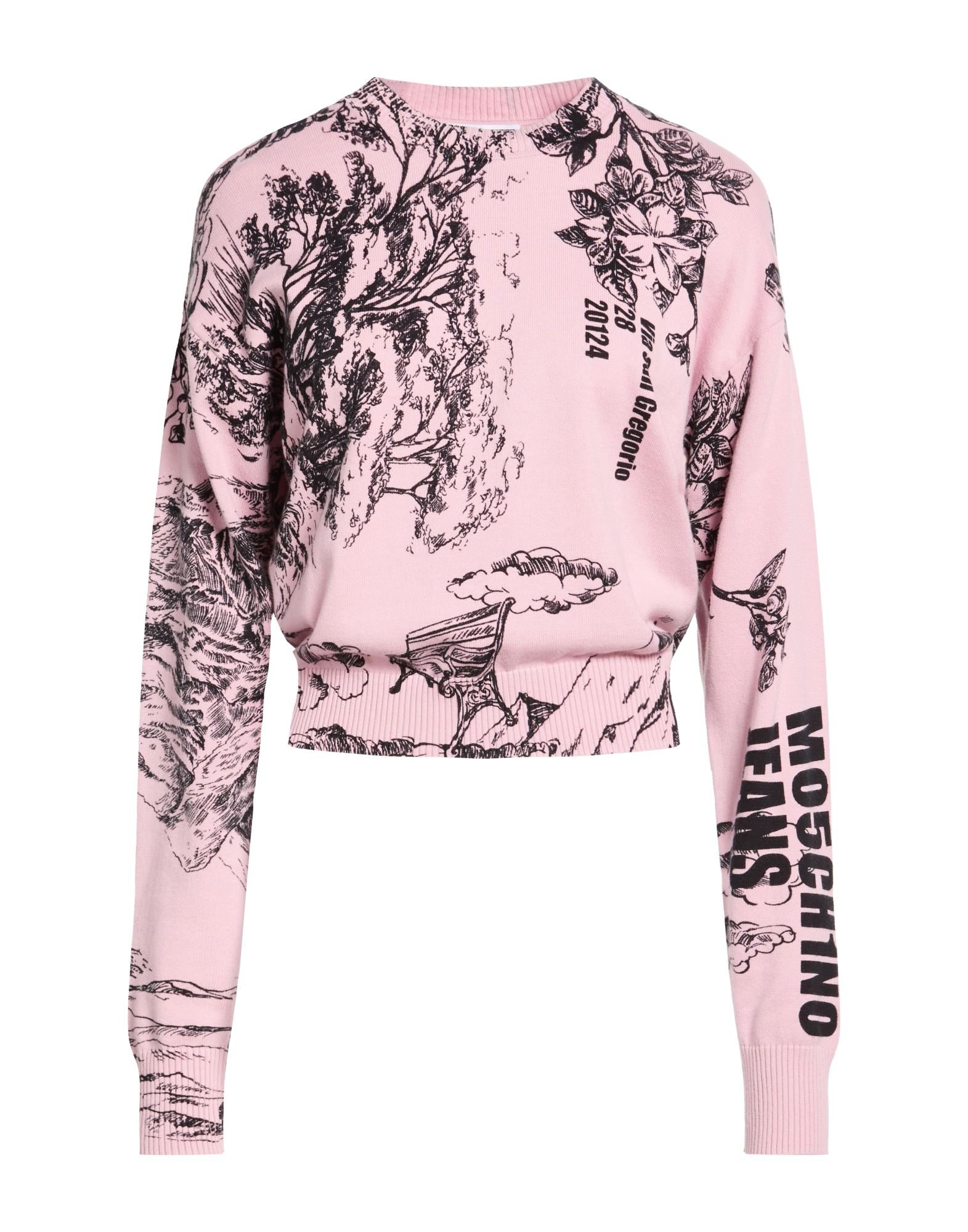 MOSCHINO JEANS Pullover Damen Rosa von MOSCHINO JEANS
