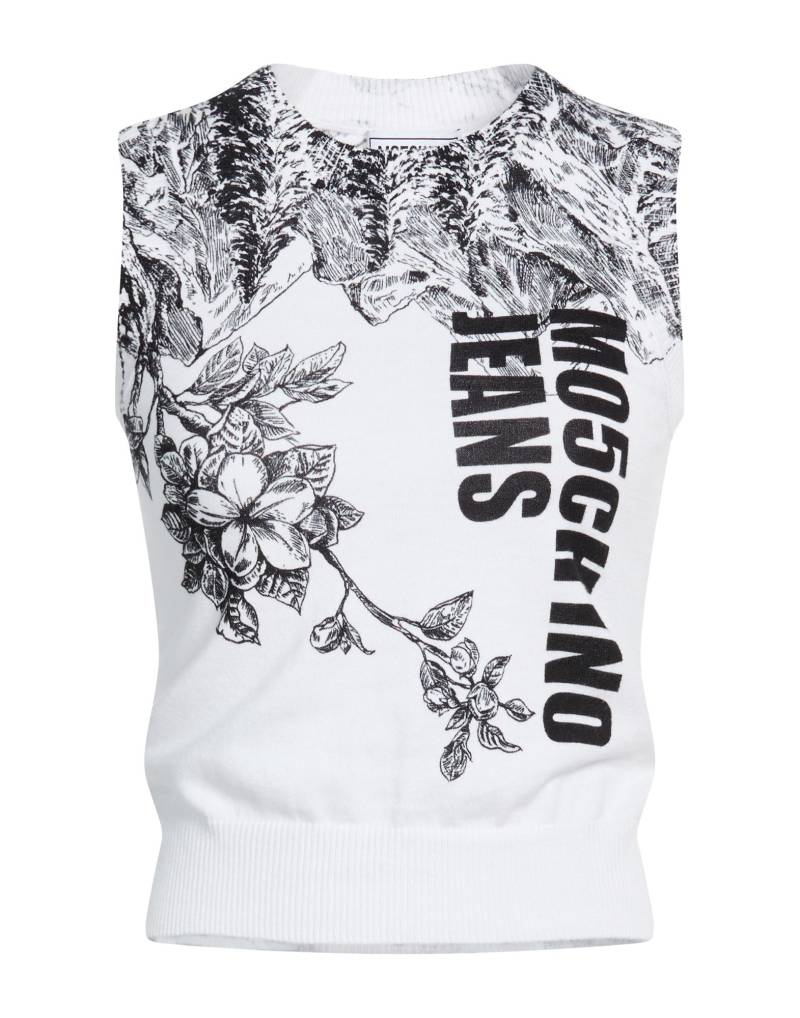 MOSCHINO JEANS Pullover Damen Weiß von MOSCHINO JEANS