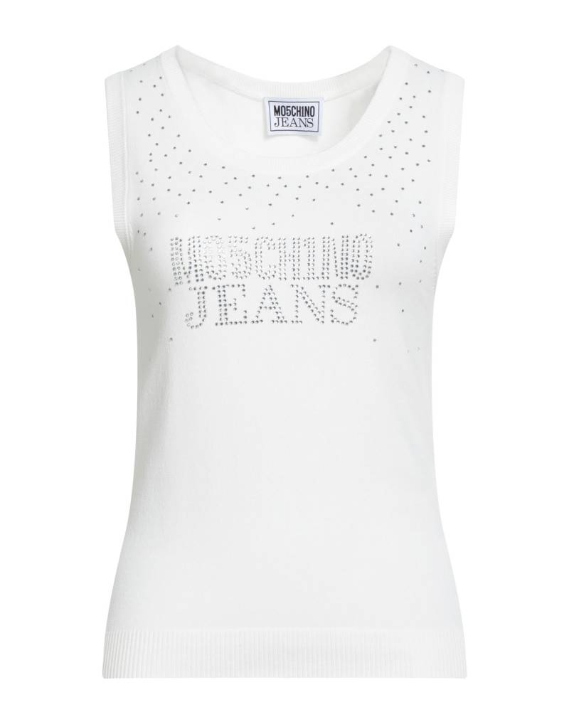 MOSCHINO JEANS Pullover Damen Weiß von MOSCHINO JEANS