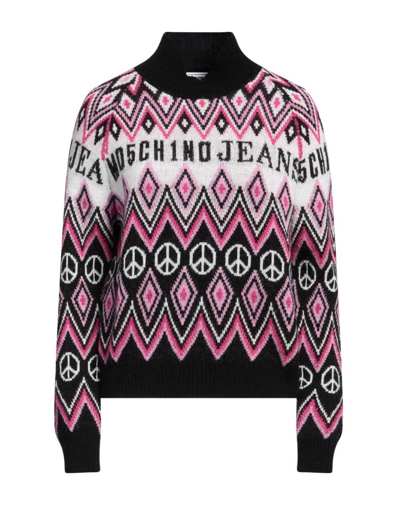 MOSCHINO JEANS Rollkragenpullover Damen Rosa von MOSCHINO JEANS
