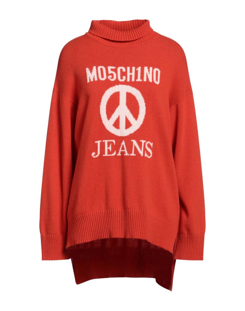 MOSCHINO JEANS Rollkragenpullover Damen Rot von MOSCHINO JEANS