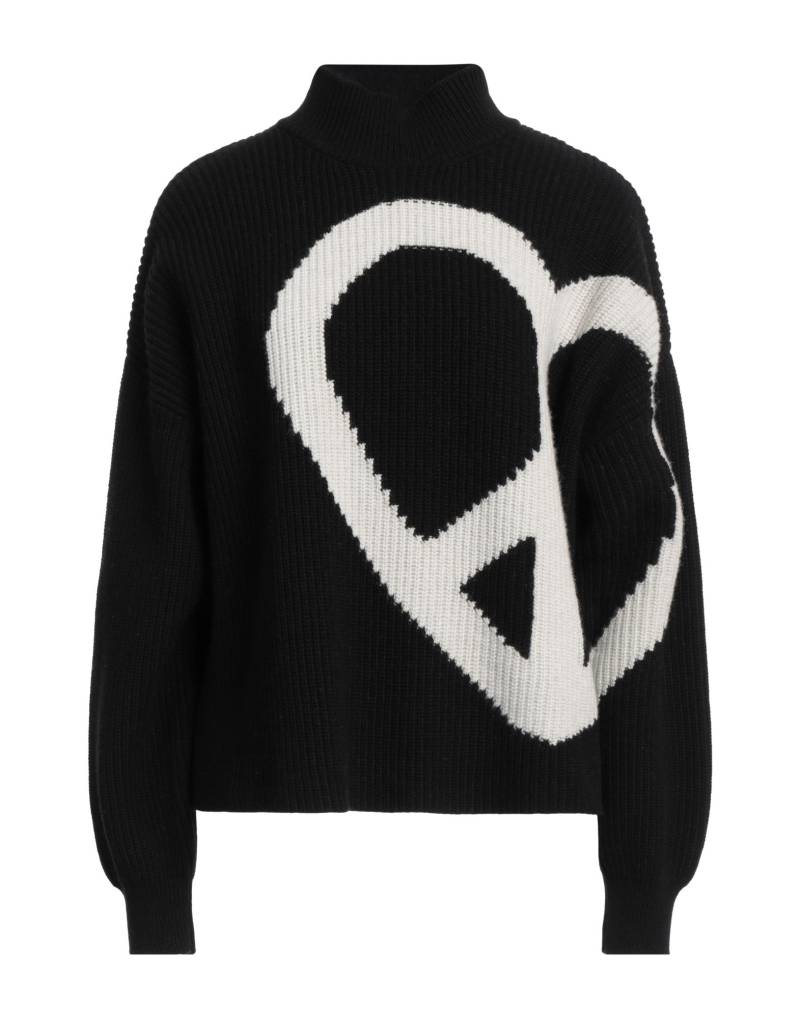 MOSCHINO JEANS Rollkragenpullover Damen Schwarz von MOSCHINO JEANS