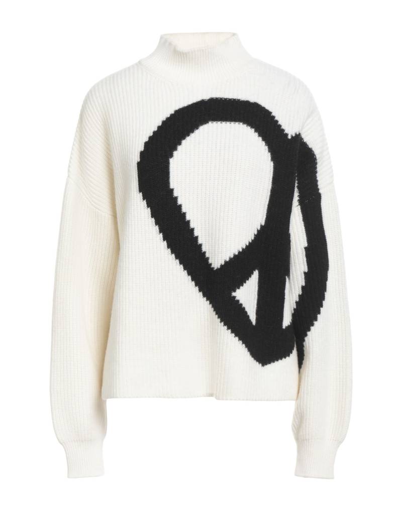 MOSCHINO JEANS Rollkragenpullover Damen Weiß von MOSCHINO JEANS