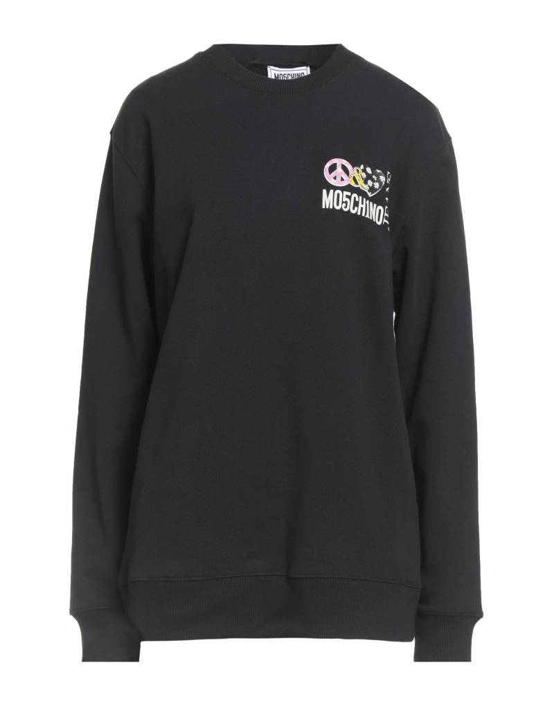 MOSCHINO JEANS Sweatshirt Damen Schwarz von MOSCHINO JEANS