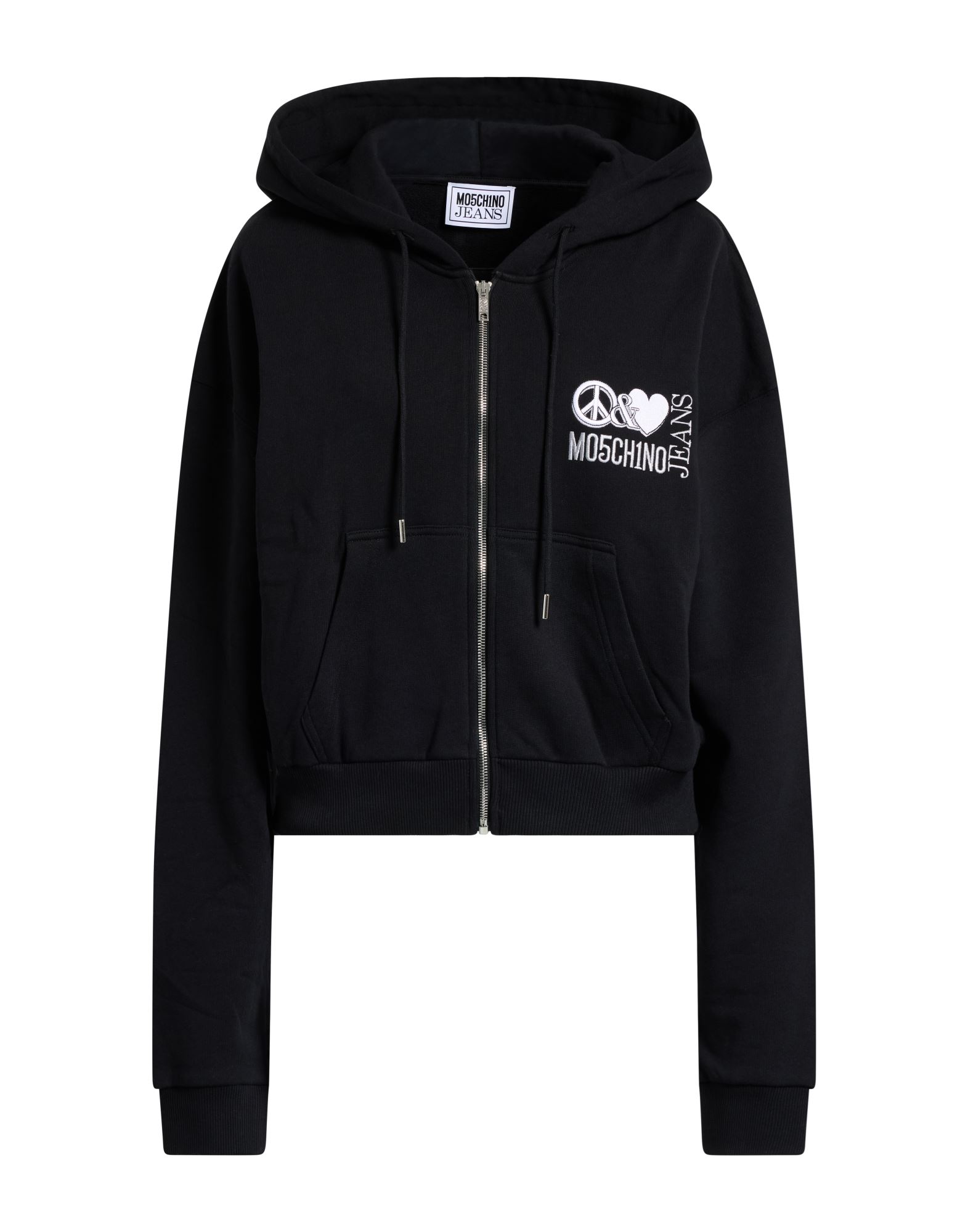 MOSCHINO JEANS Sweatshirt Damen Schwarz MOSCHINO JEANS Sweatshirt Damen Schwarz von MOSCHINO JEANS