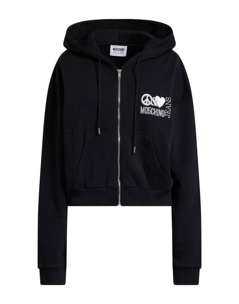 MOSCHINO JEANS Sweatshirt Damen Schwarz MOSCHINO JEANS Sweatshirt Damen Schwarz von MOSCHINO JEANS