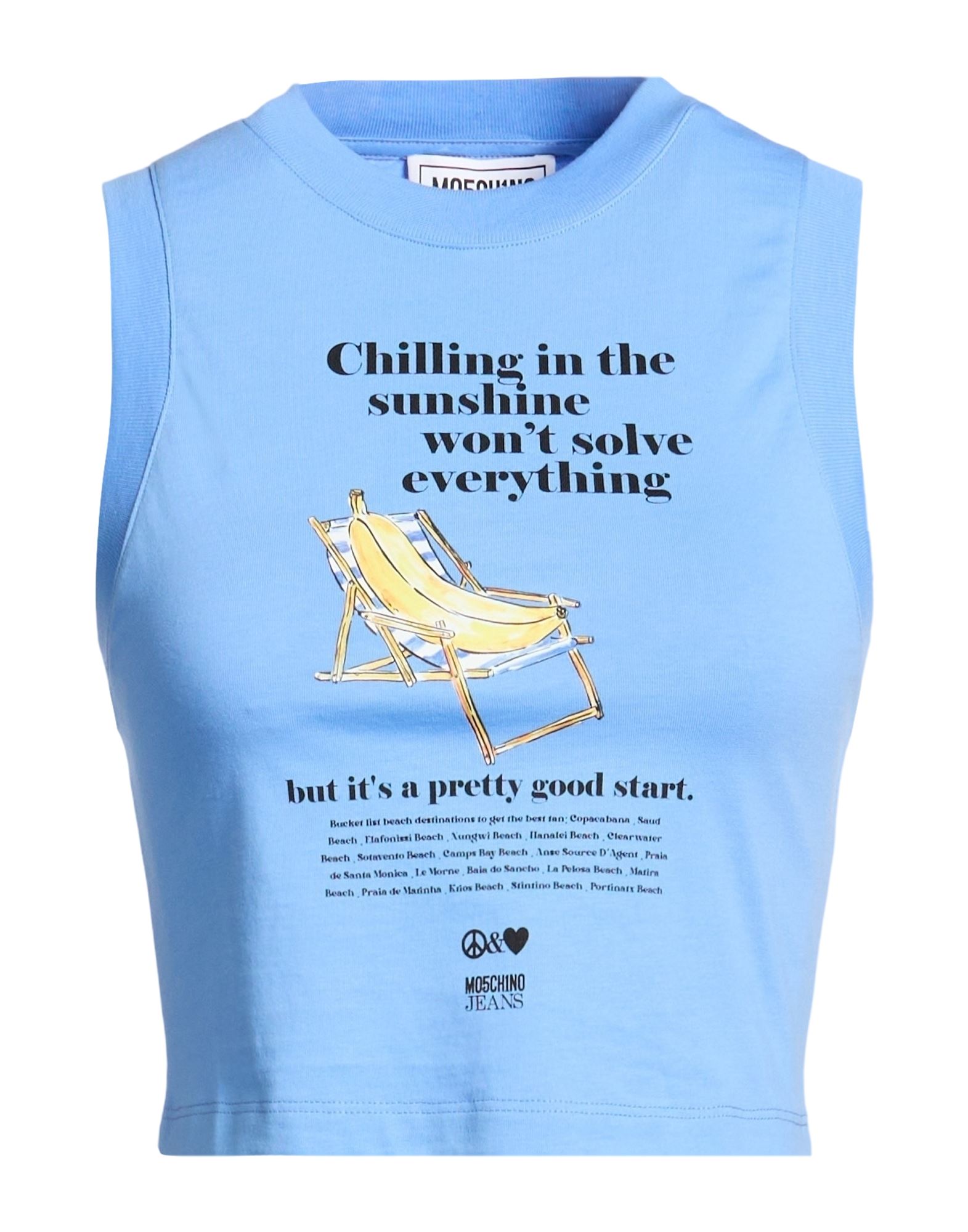 MOSCHINO JEANS T-shirts Damen Azurblau von MOSCHINO JEANS