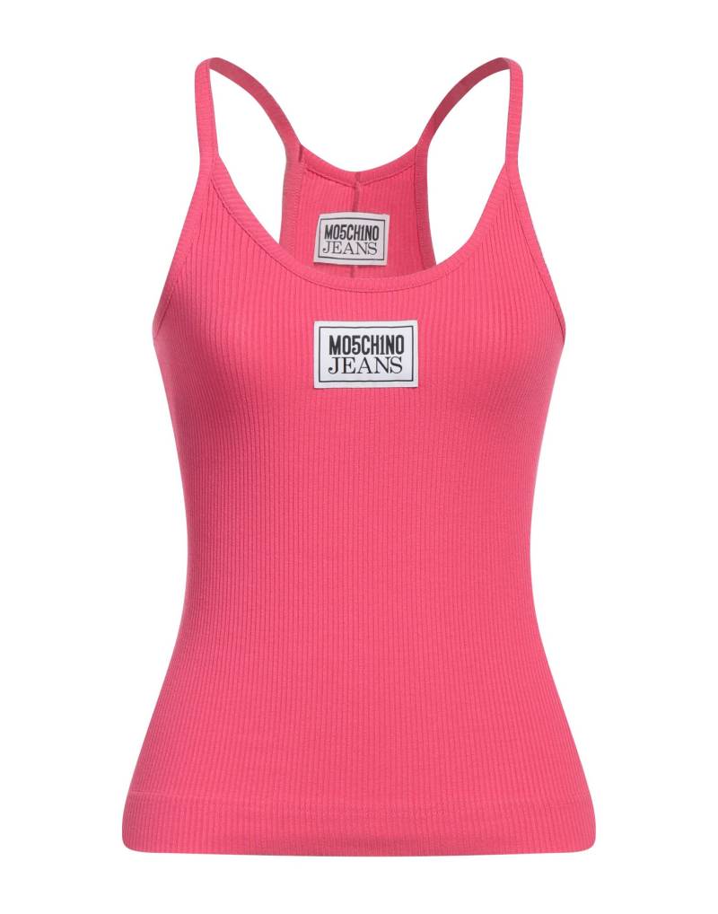 MOSCHINO JEANS Tank Top Damen Fuchsia von MOSCHINO JEANS
