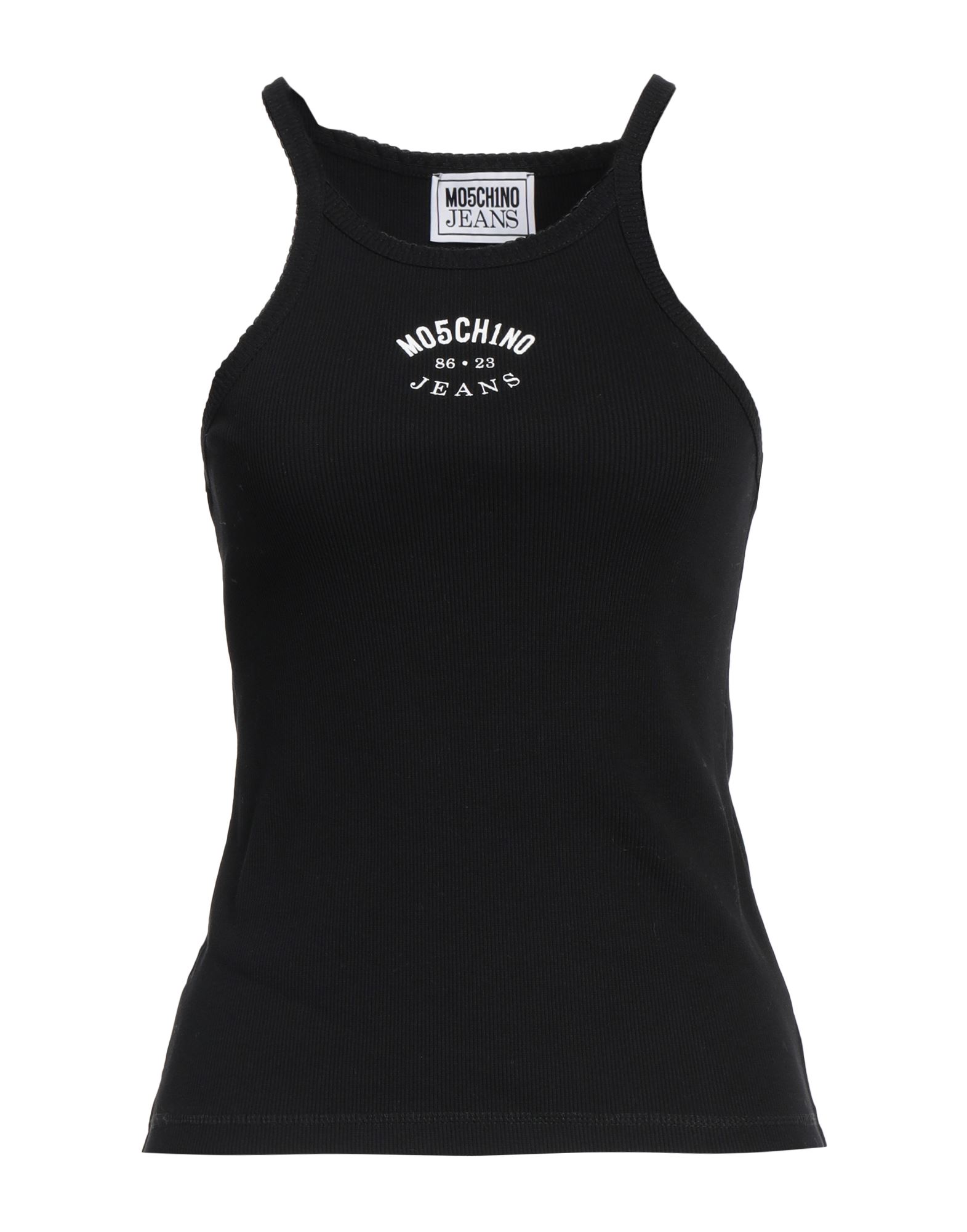 MOSCHINO JEANS Tank Top Damen Schwarz MOSCHINO JEANS Tank Top Damen Schwarz von MOSCHINO JEANS