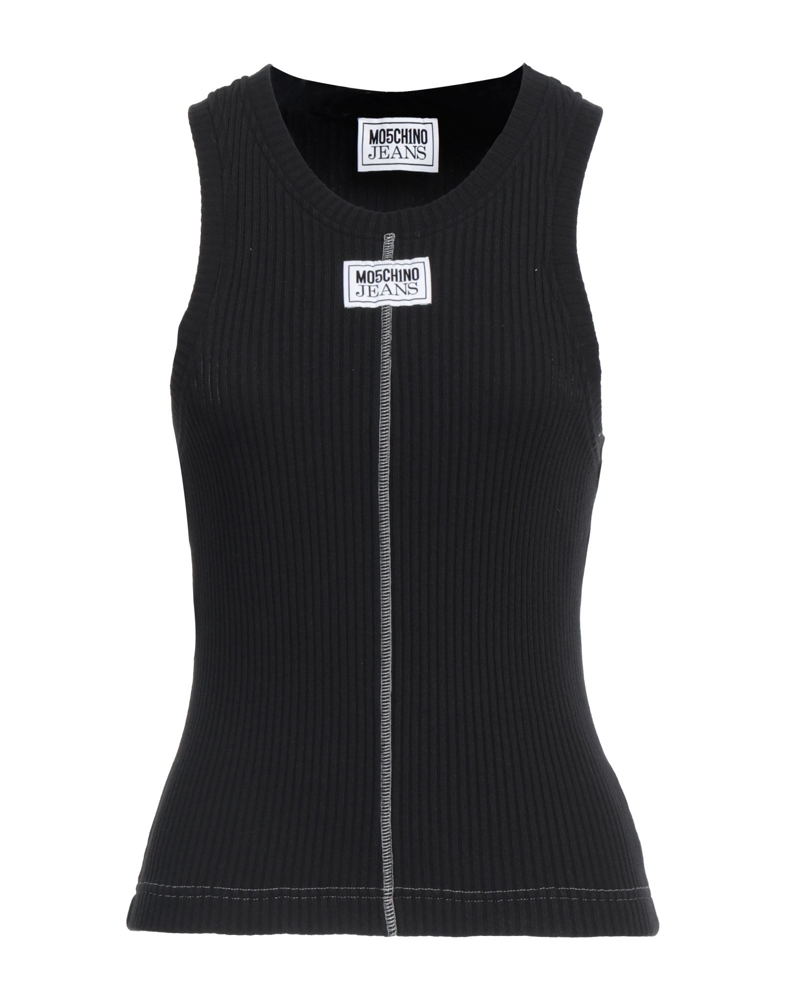 MOSCHINO JEANS Tank Top Damen Schwarz MOSCHINO JEANS Tank Top Damen Schwarz von MOSCHINO JEANS