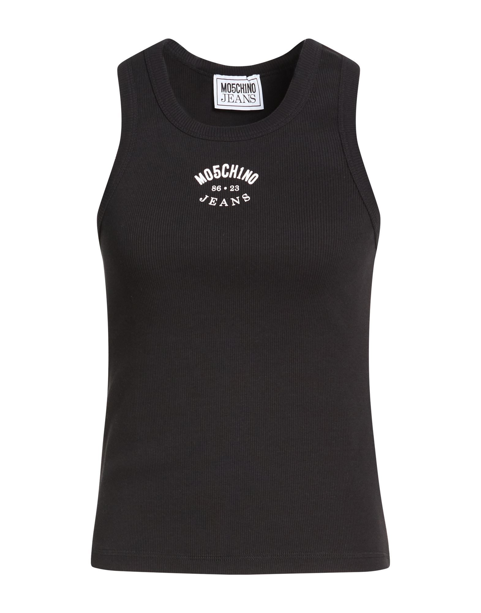 MOSCHINO JEANS Tank Top Damen Schwarz von MOSCHINO JEANS