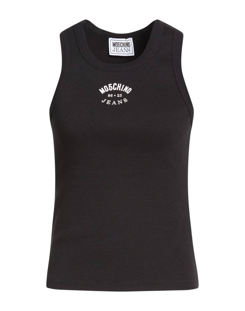 MOSCHINO JEANS Tank Top Damen Schwarz von MOSCHINO JEANS