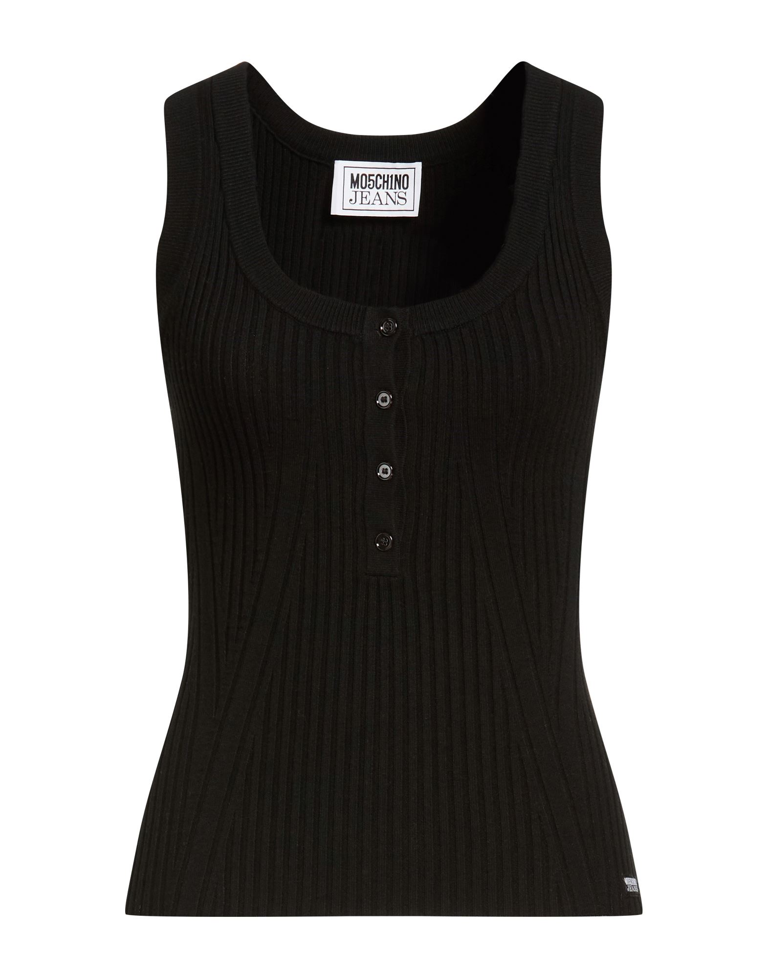MOSCHINO JEANS Tank Top Damen Schwarz von MOSCHINO JEANS