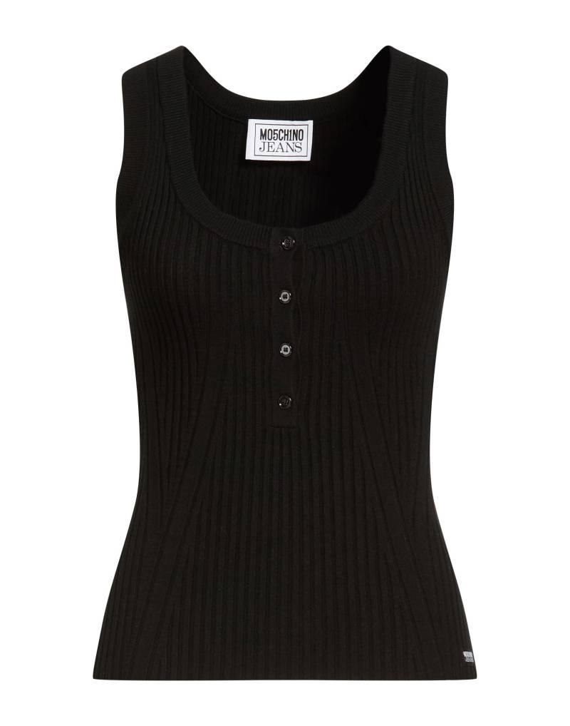 MOSCHINO JEANS Tank Top Damen Schwarz von MOSCHINO JEANS