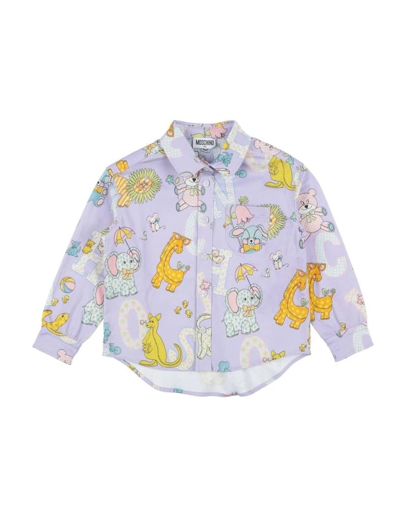 MOSCHINO KID Hemd Kinder Lila von MOSCHINO KID
