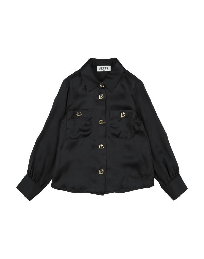 MOSCHINO KID Hemd Kinder Schwarz von MOSCHINO KID